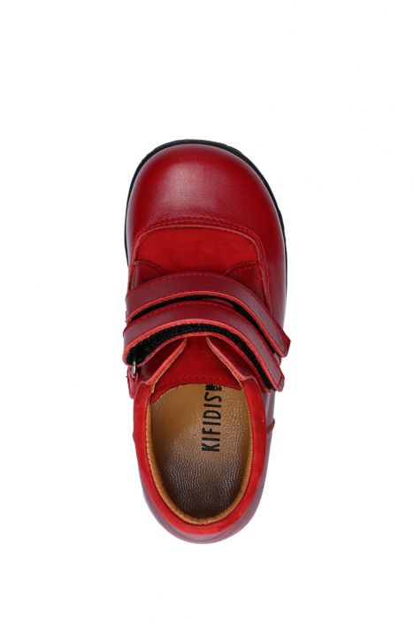 254 Kalite Çocuk Ayakkabı 24-30 Kırmızı / Red