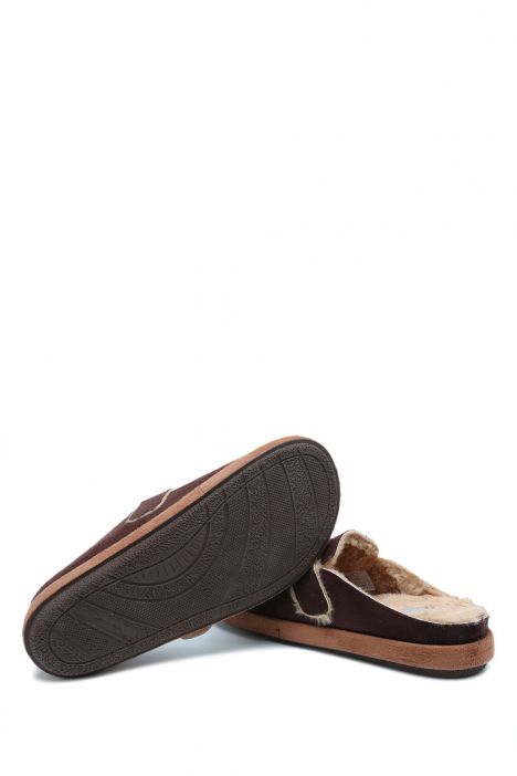 25529 Kifidis Home Kadın Ev Terliği 36-41 Koyu Kahve/Trufa