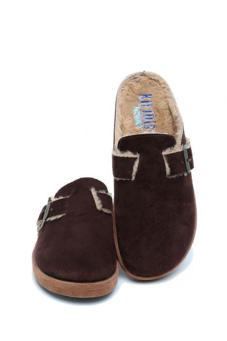 25529 Kifidis Home Kadın Ev Terliği 36-41 Koyu Kahve/Trufa