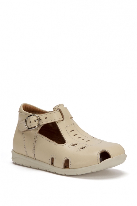 256 Kalite Çocuk Ayakkabı 25-30 Bej / Beige