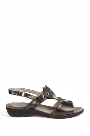 25665 Scholl Sesan Kadın Sandalet 35-41 PEWTER