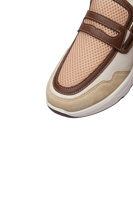 25808 Ara Shoes Boston Kadın Loafer 36-41 08 BEACH,CREAM,MOCCA,MOUSSE