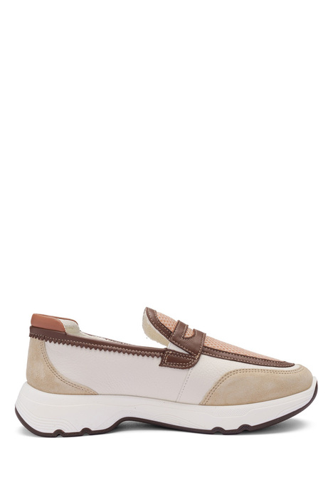 25808 Ara Shoes Boston Kadın Loafer 36-41 08 BEACH,CREAM,MOCCA,MOUSSE