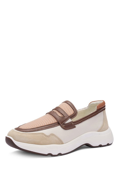 25808 Ara Shoes Boston Kadın Loafer 36-41 08 BEACH,CREAM,MOCCA,MOUSSE