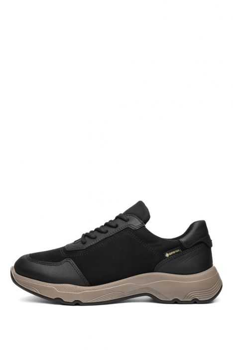 25814 Ara Shoes Boston Gore-Tex Kadın Sneaker 36-42 01 HY-GAU-SO,HY-SC-O-S,HY-SN-SO-S , BLACK