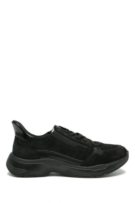 25816 Ara Shoes Boston Kadın Easy 2 Go Sneaker 36-42 01 K-VEL,KNI-S,NU-K,CL-CA-S,CRU-L , BLACK