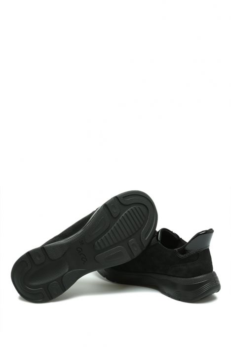 25816 Ara Shoes Boston Kadın Easy 2 Go Sneaker 36-42 01 K-VEL,KNI-S,NU-K,CL-CA-S,CRU-L , BLACK