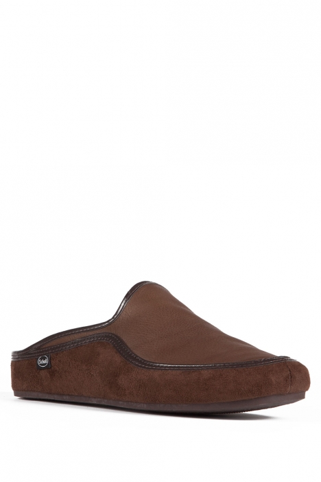 25957 Scholl Brandy ErkekTerlik 39-46 DARK BROWN