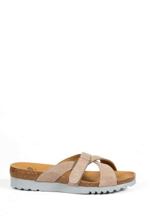 26078 Scholl Alanya Kadın Terlik 35-41 Vizon / Taupe
