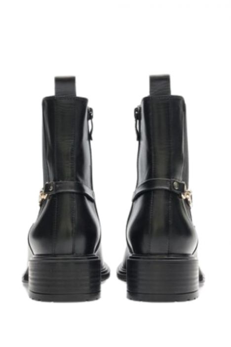 26104 Ara Shoes Parker Kadın Deri Bot 3.5-7.5 01 COUNTRY , BLACK