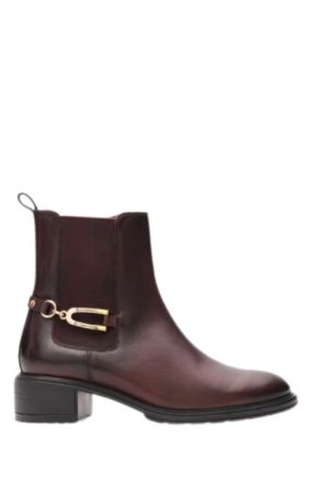 26104 Ara Shoes Parker Kadın Deri Bot 3.5-7.5 03 COUNTRY , CACAO