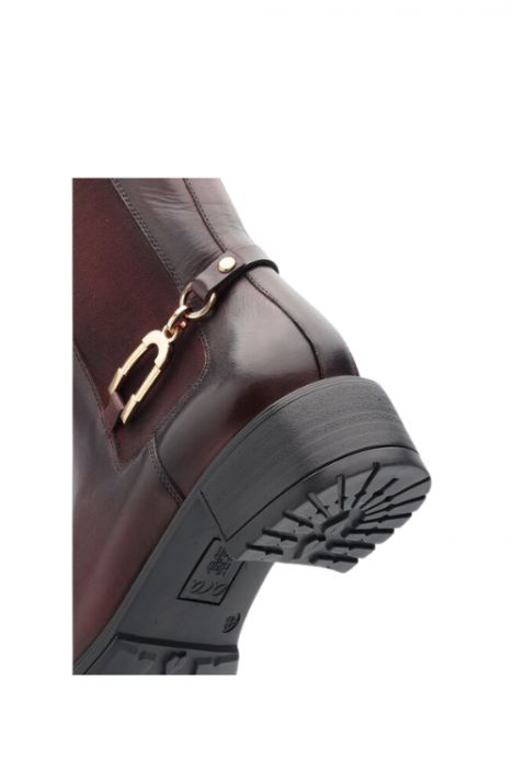 26104 Ara Shoes Parker Kadın Deri Bot 3.5-7.5 03 COUNTRY , CACAO