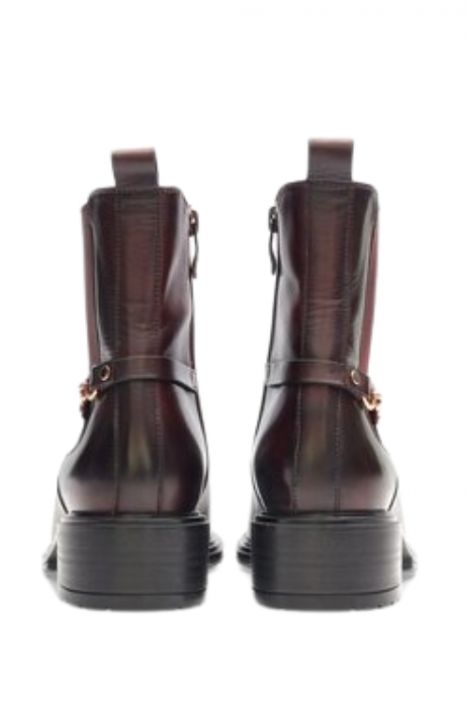 26104 Ara Shoes Parker Kadın Deri Bot 3.5-7.5 03 COUNTRY , CACAO