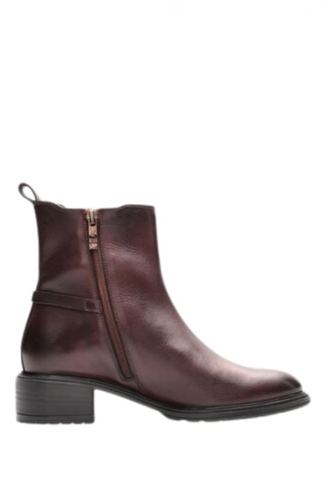 26104 Ara Shoes Parker Kadın Deri Bot 3.5-7.5 03 COUNTRY , CACAO
