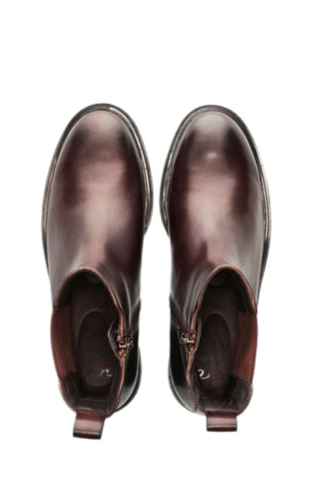 26104 Ara Shoes Parker Kadın Deri Bot 3.5-7.5 03 COUNTRY , CACAO