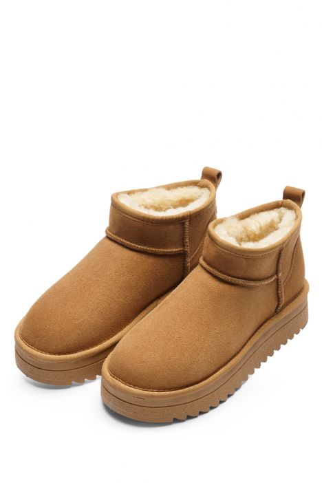 26501 Ara Shoes Arktis Kadın Bot 36-41 09 FUR, BASIC BROWN