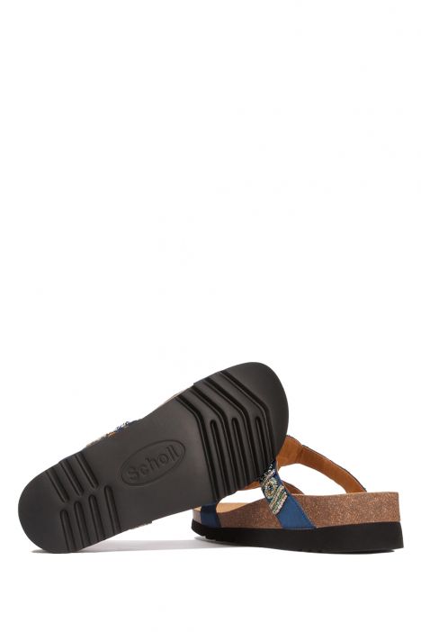 26607 Scholl New Bogota Kadın Terlik 36-40 DARK BLUE-LACİVERT TONU