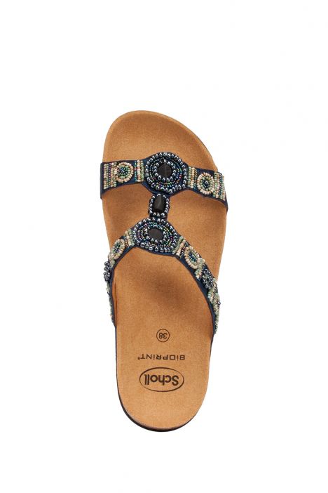 26607 Scholl New Bogota Kadın Terlik 36-40 DARK BLUE-LACİVERT TONU
