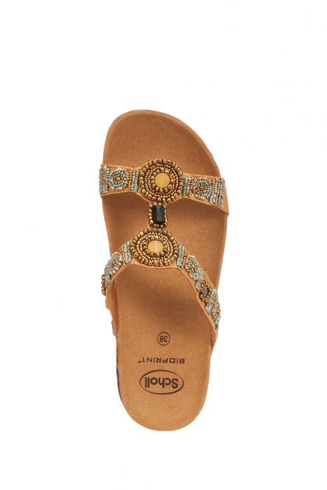 26607 Scholl New Bogota Kadın Terlik 36-40 Gold