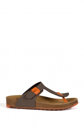 26721 Scholl Spikey S5 Kadın Terlik 35-41 BROWN/ORANGE