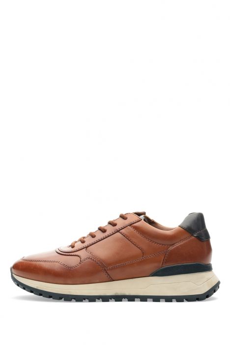 26801 Ara Shoes Meo Erkek Deri Sneaker Ayakkabı 40-46 04 H-CRUSTYCALF,H-WAXYCALF , COGNAC