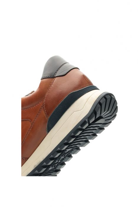 26801 Ara Shoes Meo Erkek Deri Sneaker Ayakkabı 40-46 04 H-CRUSTYCALF,H-WAXYCALF , COGNAC