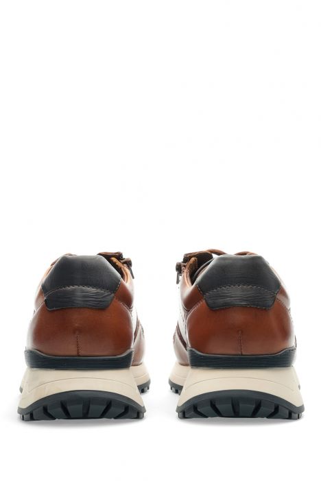 26801 Ara Shoes Meo Erkek Deri Sneaker Ayakkabı 40-46 04 H-CRUSTYCALF,H-WAXYCALF , COGNAC