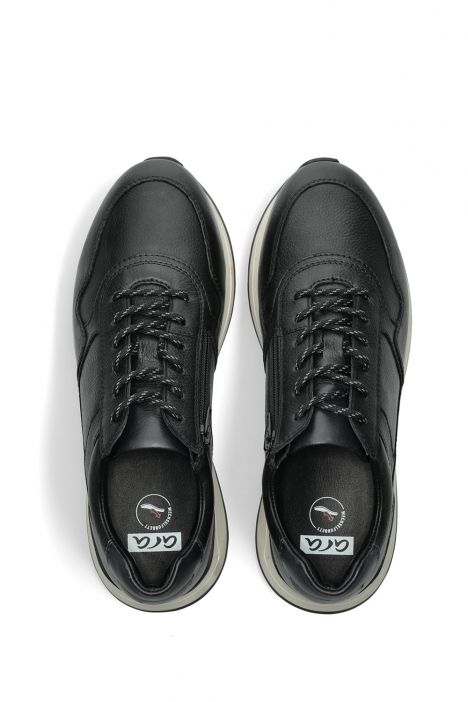 26801 Ara Shoes Meo Erkek Deri Sneaker Ayakkabı 40-46 01 CLUBCALF, SCHWARZ, BLAU