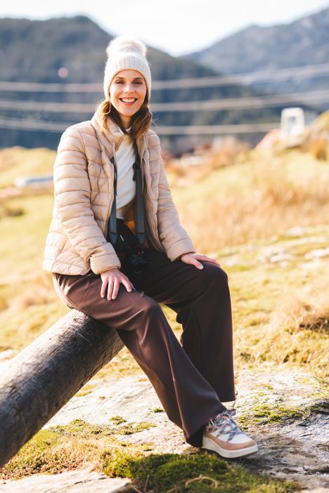 26909 Ara Shoes Davos Gore-Tex Kadın Bot 4.0-7.5 09 TEXTILE, WHITE