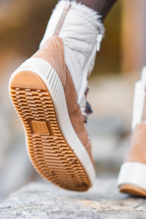 26909 Ara Shoes Davos Gore-Tex Kadın Bot 4.0-7.5 09 TEXTILE, WHITE