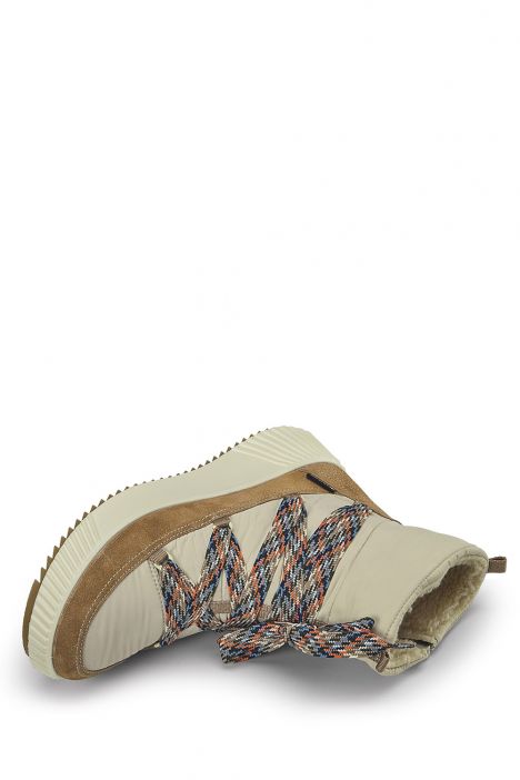 26909 Ara Shoes Davos Gore-Tex Kadın Bot 4.0-7.5 09 TEXTILE, WHITE