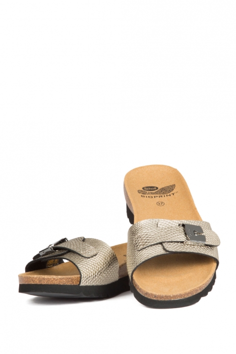 27038 Scholl Ginni Kadın Terlik 36-41 PLATIN-BEJ TONU
