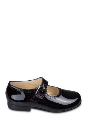 27098 Chiquitin Çocuk Ayakkabı 30-37 Siyah / Cha. Negro