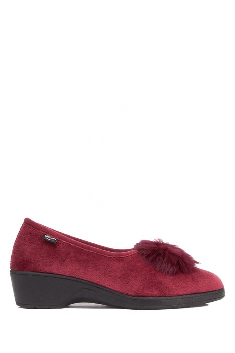 27236 Scholl Lorella Kadın Ev Ayakkabısı 35-42 Bordo / BURGUNDI