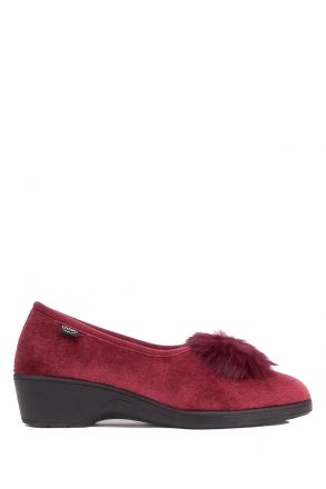27236 Scholl Lorella Kadın Ev Ayakkabısı 35-42 Bordo / BURGUNDI