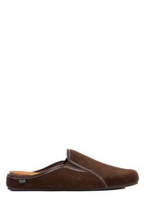 27265 Scholl Felce Erkek Ev Terliği 40-46 DARK BROWN