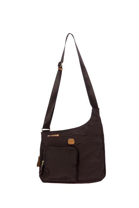 2732 Bric's X-Bag Postacı Çantası 32x28x8 cm MOCCA - KAHVE TONU