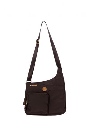 2732 Bric's X-Bag Postacı Çantası 32x28x8 cm MOCCA - KAHVE TONU