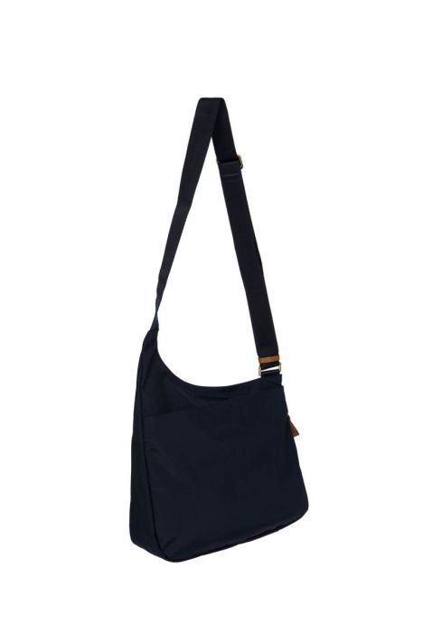 2732 Bric's X-Bag Postacı Çantası 32x28x8 cm OCEAN BLUE-MAVİ TONU