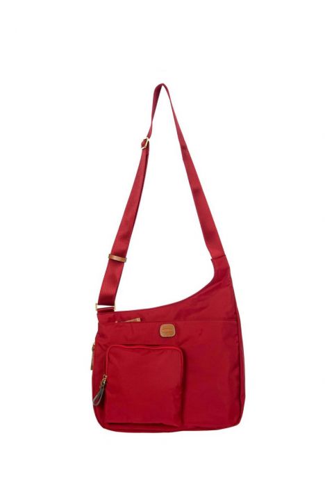 2732 Bric's X-Bag Postacı Çantası 32x28x8 cm CHİANTİ