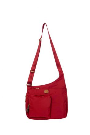 2732 Bric's X-Bag Postacı Çantası 32x28x8 cm CHİANTİ