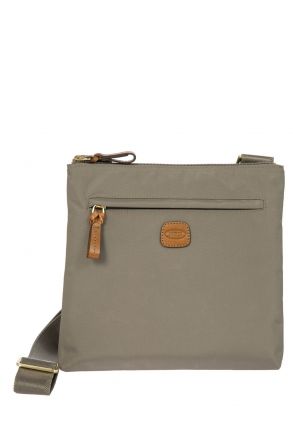2733 Bric's X-Bag Omuz Çantası 27x25x4 cm Dove Gri / Dove Grey