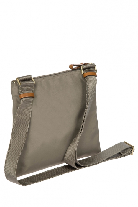 2733 Bric's X-Bag Omuz Çantası 27x25x4 cm Dove Gri / Dove Grey