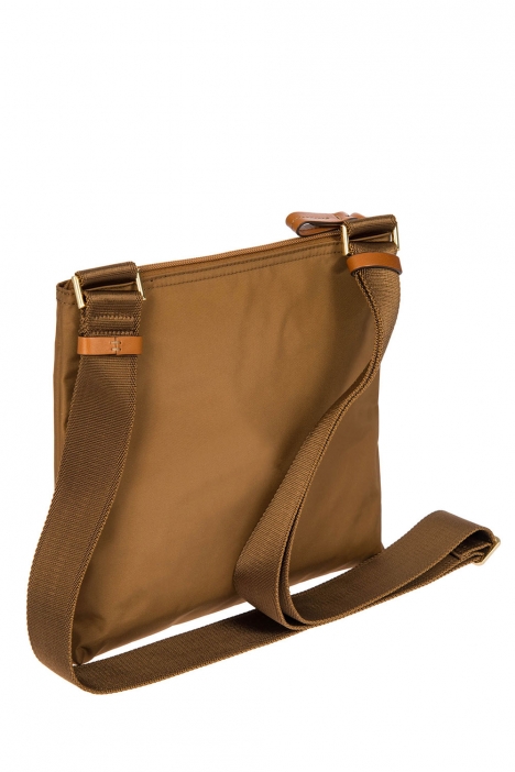 2733 Bric's X-Bag Omuz Çantası 27x25x4 cm Taba / Leather