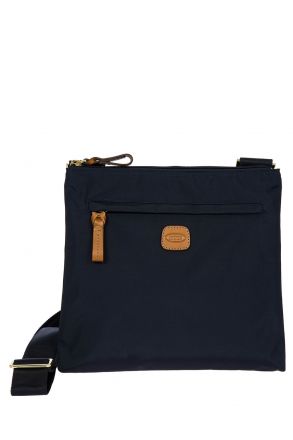 2733 Bric's X-Bag Omuz Çantası 27x25x4 cm Lacivert / Ocean Blue