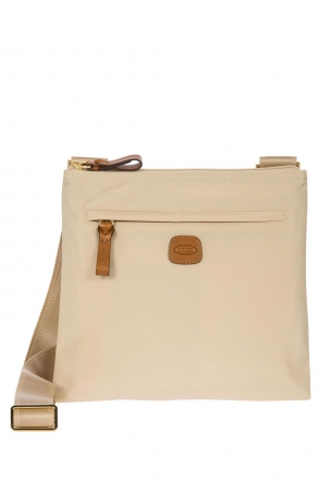 2733 Bric's X-Bag Omuz Çantası 27x25x4 cm Bej / Papyrus