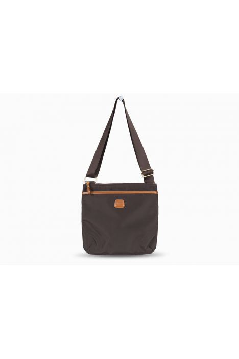 2733 Bric's X-Bag Omuz Çantası 27x25x4 cm Kahverengi / Brown