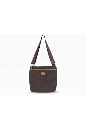 2733 Bric's X-Bag Omuz Çantası 27x25x4 cm Kahverengi / Brown