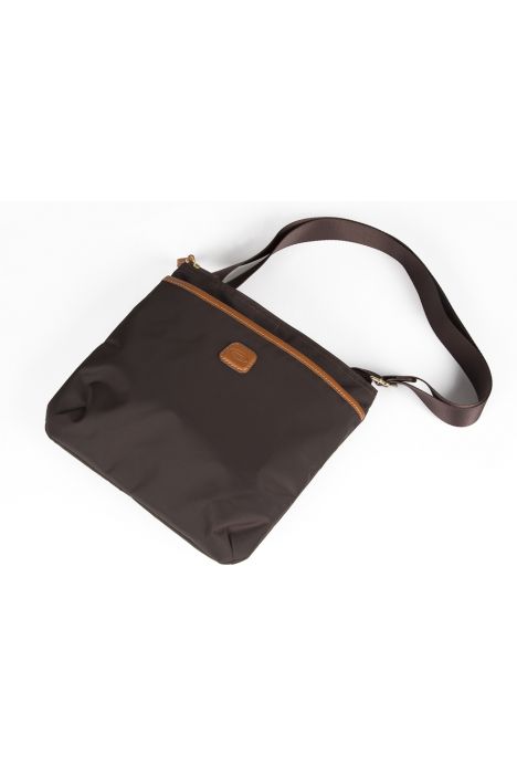 2733 Bric's X-Bag Omuz Çantası 27x25x4 cm Kahverengi / Brown