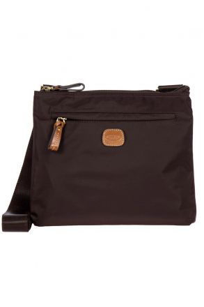 2733 Bric's X-Bag Omuz Çantası 27x25x4 cm MOCCA - KAHVE TONU